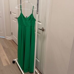 Zara Vibrant Green Dress.
Never worn.